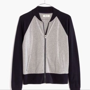 Madewell Bomber Sweatshirt